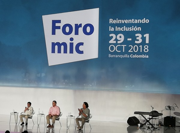 Conferencia Solidarios en el marco del Foromic 2018