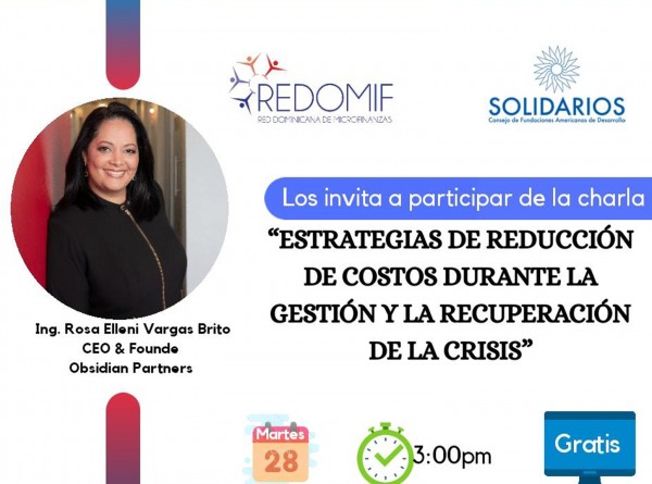 Webinar: Estrategias de Reducción de Costos Durante la Gestión y la Recuperación de la Crisis