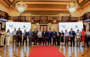 BCIE celebró la segunda entrega de los Premios SOLIDARIOS a la Microempresa; proyecto de ecoturismo en Los Cacaos de San Cristóbal obtiene el gran Premio.